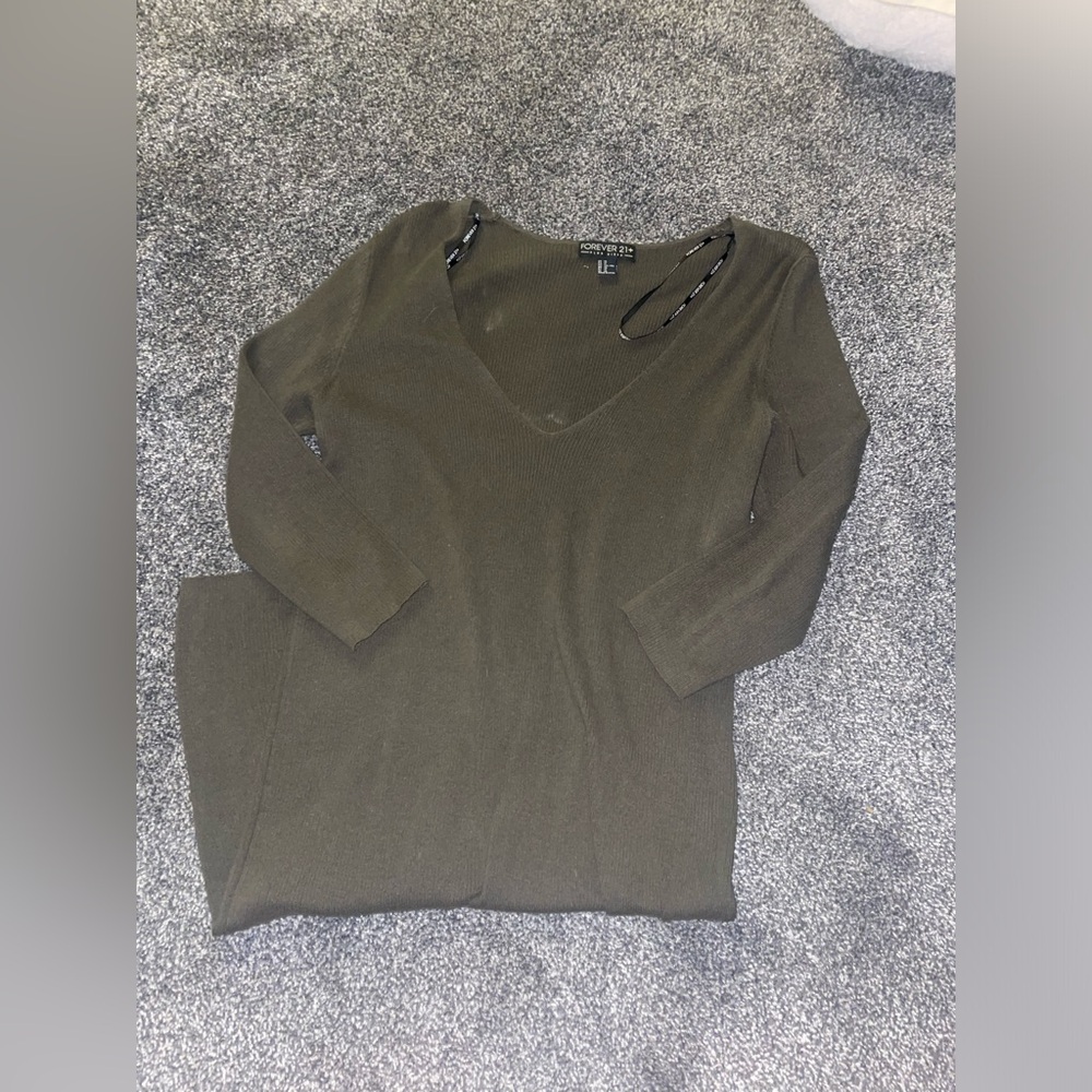 Sweater Body Con Dress